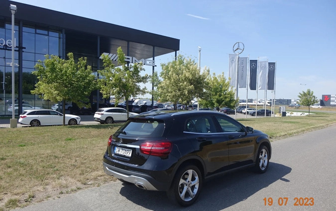 Mercedes-Benz GLA cena 89900 przebieg: 69850, rok produkcji 2018 z Wrocław małe 667